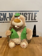 Cuddle Barn Woodchuck Chuck animated singing plush