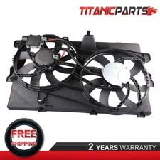 Dual Radiator Condenser Cooling Fan Assembly For Ford Edge Lincoln MKX FO3115177