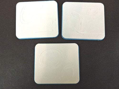 Sizzix Sizzlits AZURE Die Set w/ Case Upper/Lower Letters Numbers & Punc - Picture 6 of 6
