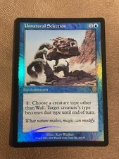 Magic The Gathering Unnatural Selection Foil 