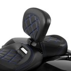 Rider Driver Back Rest Backrest Pad Fit For Harley Touring Street Glide 2009 Up