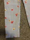 WOMENS OLD NAVY PIXIE MID RISE BLUE WHITE FLOWERED DRESS CAPRIS SIZE 6  — photo 2