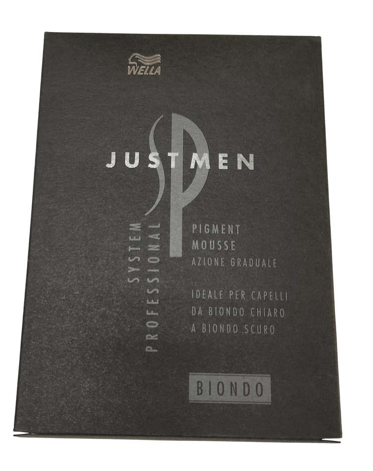 Wella System Professional Uomo Pigment Mousse Biondo 135 ml kit Tinta Colore - Immagine 3 di 4