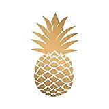 Paperproducts Design PPD Golden Pineapple Cocktail Paper Napkins,5''x5'', Gold