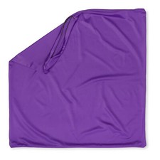18" x 18" Cover Throw Pillowcases 85/15 Nylon/Span Silky Dark Lavendar