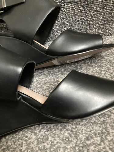 Next Size UK 5.5 / EU 38.5 Women’s Black Shoes Sandals Gift New Quality - Picture 3 of 12