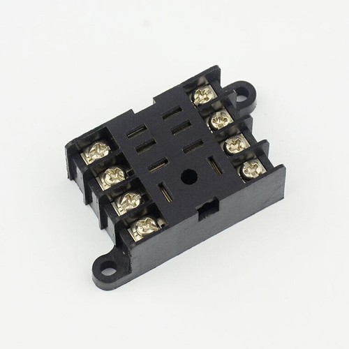 13F2ZB Relay Socket for JQX13F2Z LY2N HH62P Relay 8 Pins x 5PCS New