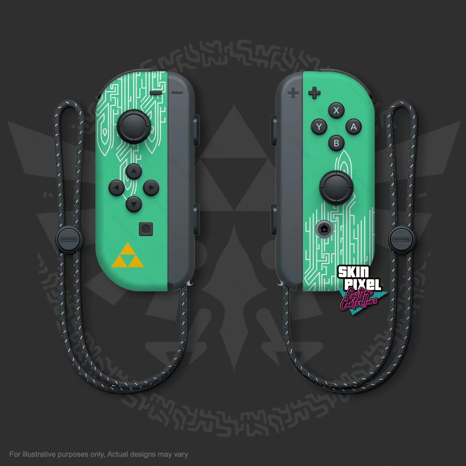Zelda Master Sword TOTK JoyCon Custom DIY Shells for Nintendo Switch