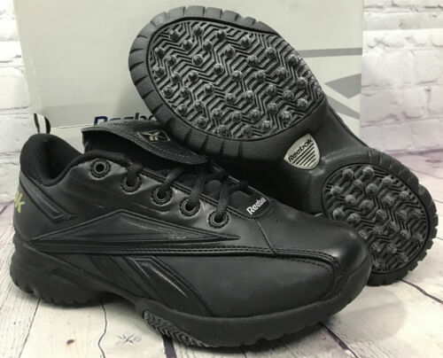 Vtg REEBOK Mens Oxford Brown Black Golf Shoes Cleats Lace Up Size 7.5 Gore-Tex Reebok Leather Upper White Golf Shoes for Men for sale | eBay main image 3