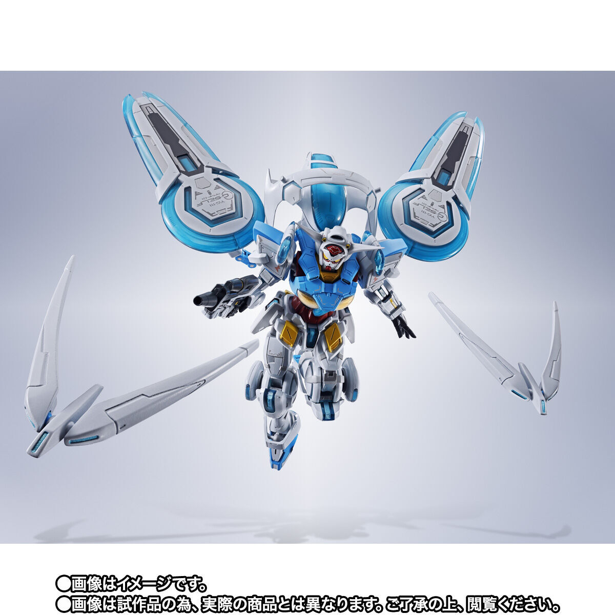 BANDAI L ROBOT魂 G-Self Perfect Pack Metal Robot Spirits SIDE MS G-SELF Perfect Pack Action Figure
