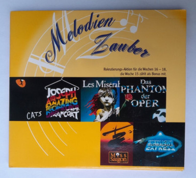 v/a MELODIEN ZAUBER MINI-CD | LIKE NEW | 1999 Tupperware Compilation Musicals
