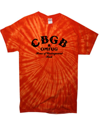 CBGB underground rock CBGBs punk rock indie retro tie dye T shirt All Sizes