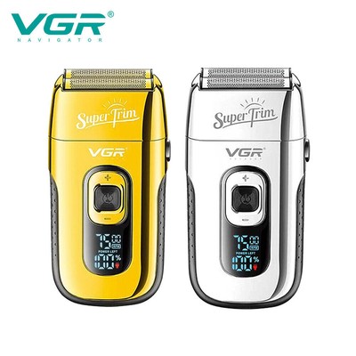 VGR Electric Shaver Trimmer Rechargeable Razor Hair Beard Shaving Machine V-332