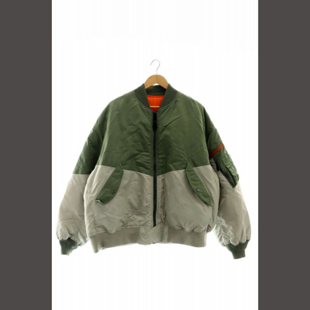 FACETASM AVIREX PATCHED MA-1 JACKET BLOUSON FULL ZIP FACETASM AVIREX PATCHED MA-1 JACKET BLOUSON FULL ZIP