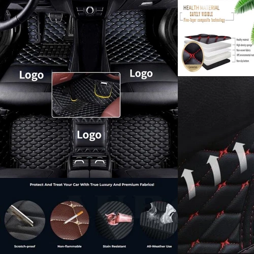 For Mini Car Floor Mats Luxury Carpets Auto Liners Waterproof All Models Pockets - Picture 21 of 37