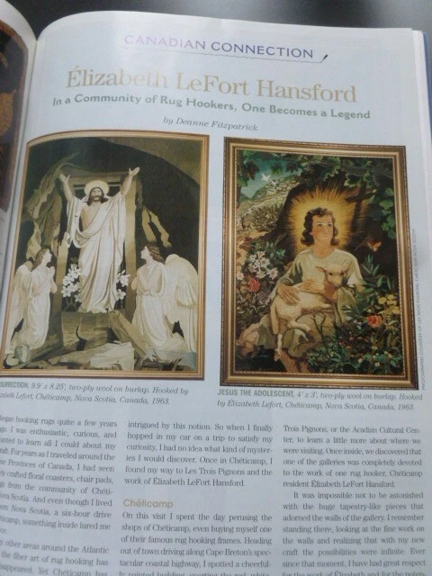 RUG HOOKING Issue for Sep / Oct 2002  - Crafts – Rug Hooking Magazine - Image 4 of 4