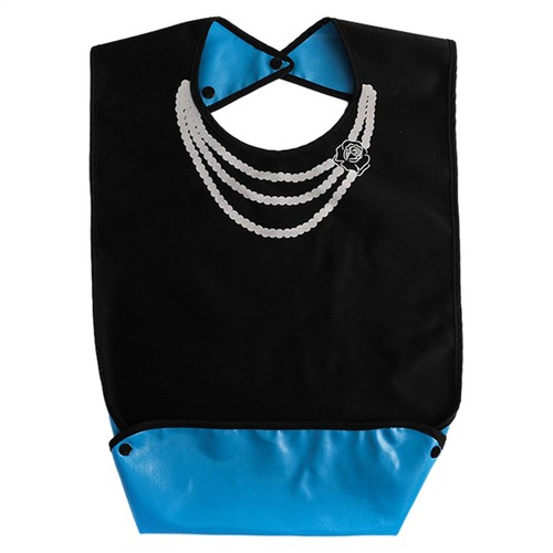 Adult Bibs For Eating Washable Reusable Clothing Protector Adjustable - Picture 10 of 11