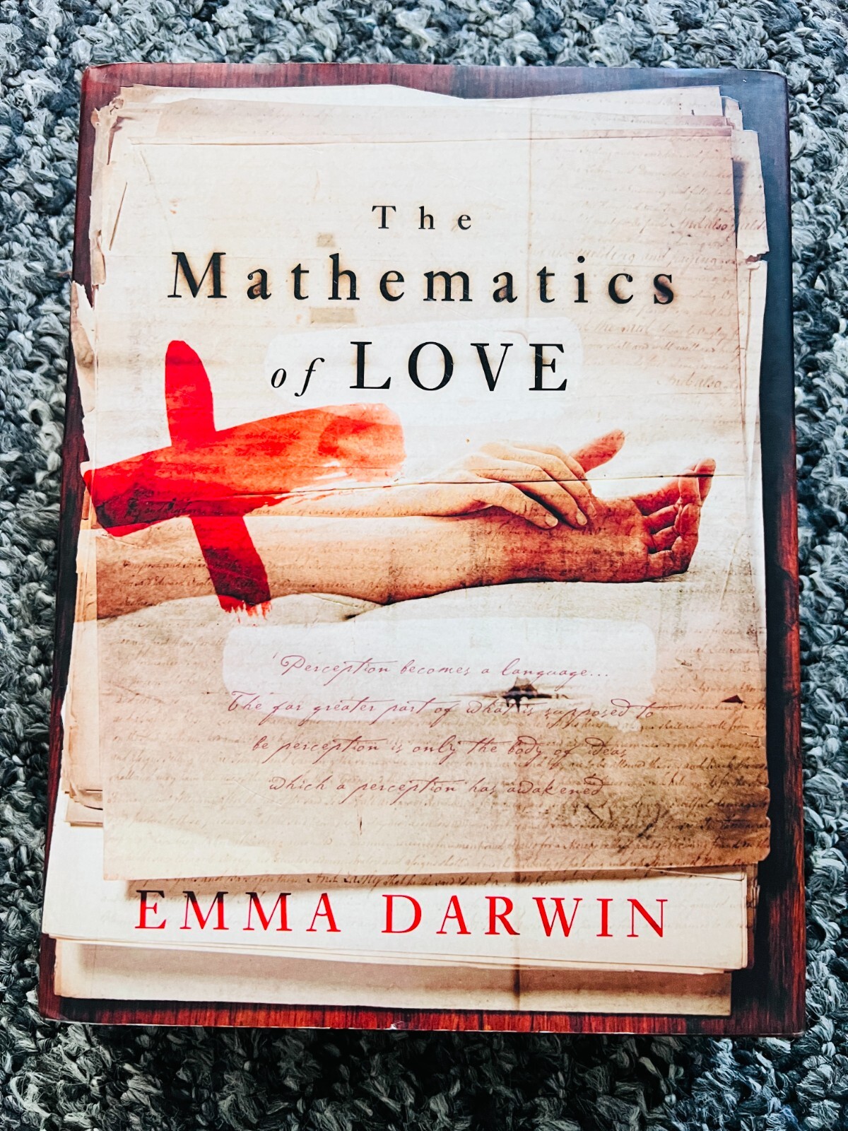 THE MATHEMATICS OF LOVE by EMMA DARWIN - signed by the author (SB4669)