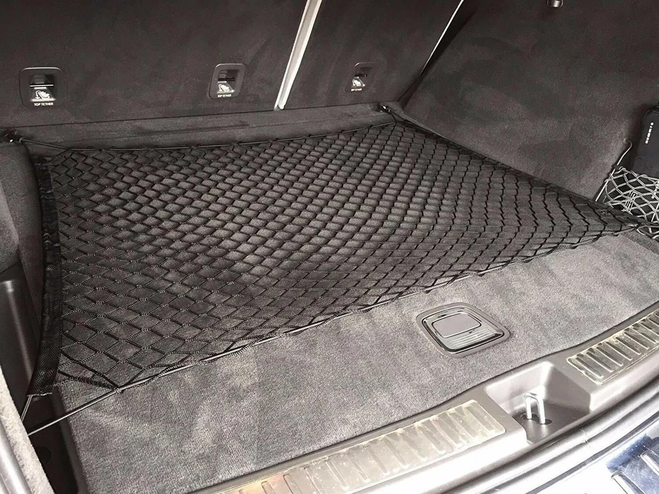 Red de carga organizadora estilo piso maletero trasero para MERCEDES-BENZ CLASE GLE 2016-2019 Foto 2 de 4