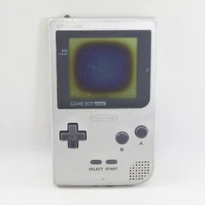 JUNK Gameboy Pocket Console SILVER MGB-001 Notworking NOcover Nintendo CHINA 826