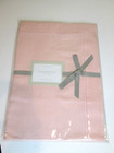 NEW Williams Sonoma Hemstitched Linen Table Runner 16” X 90” Pink