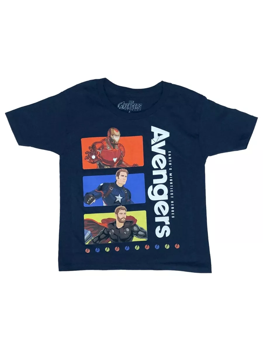 Boys avengers sales t shirt