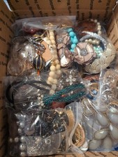 12 Lb Costume Jewelry Lot Wear Craft Repurpose Priority Med Flat Rate B98