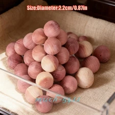 50Cedar Space Cedar Blocks for Closet Storage Aromatic Ceder Balls Air Freshener