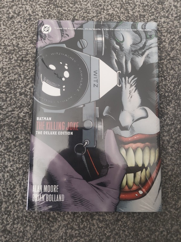 DC Comics Batman The Killing Joke Deluxe Hardback Graphic Novel