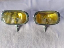 Hella 128  Nebelscheinwerfer Mercedes Benz 190sl 300sl porsche 356 chrom