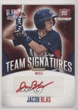 2014 Panini USA Baseball Box Set Signatures Red Ink 11/25 Jacob Blas Auto 0a2