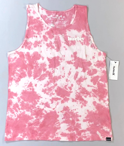 Débardeur homme Hurley Everyday Washed Lowers Tie Dye rose, tailles ; S, M, L - Photo 1/5