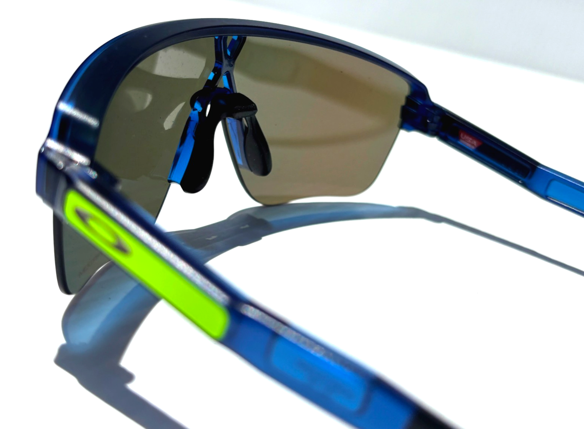 NEW Oakley CORRIDOR SQ Matte Trans Blue PRIZM Sapphire Lens