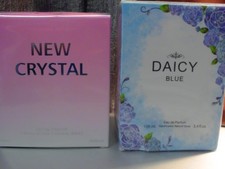 NEW CRYSTAL EAU DE PARFUM 3.0oz & DAICY BLUE ...