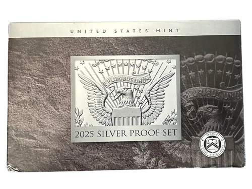 2025 United States Mint Silver Proof Coin Set FINAL CIRCULATING PENNY C-180