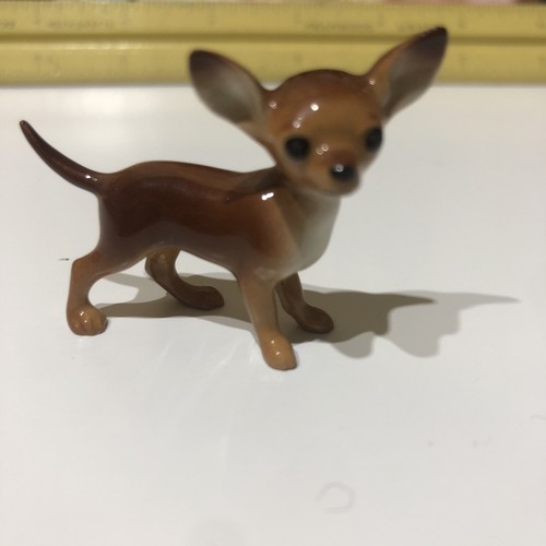 VTG Hagen Renaker Chihuahua Porcelain Figurine