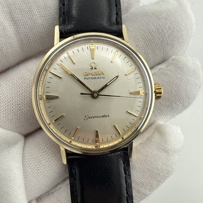 OMEGA オメガ AUTOMATIC 14K GOLD FILLED 腕時計 OMEGA Seamaster Automatic 14k Gold Filled 34mm Case Vintage Men's
