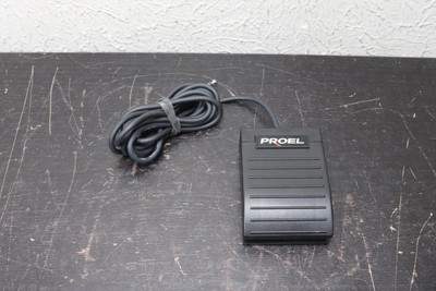 Proel PFS29 Foot Switch / Sustain Pedal for a Keyboard Synthezier or EPiano