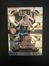 2024 Panini Select WNBA Chennedy Carter Silver Prizm SP Sky #29