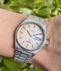 1980 Vintage Seiko Silverwave JDM Quartz Watch 36mm Stainless Steel 8229 Kanji