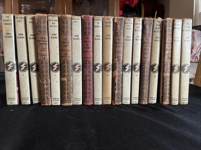 Rick Brant Electronic Adventure Books - John Blaine Set 1-18 HC First Editions