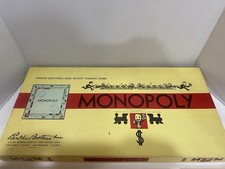 Vintage 1946 -1954 MONOPOLY Board Game Parker Brothers Complete