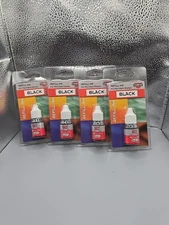 4 Cosco 2000 PLUS Black Refill Ink .35oz