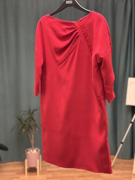 Women Iceberg Dress Red 36/S/44 #9A19