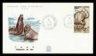 DR WHO 1979 FRENCH ANTARCTIC FSAT FDC ELEPHANT SEAL 10.00 M76712