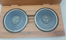 Vintage Mercedes-benz Walnut Wood Coaster Set W Case Rare Dealer Gift 21d Vintage Mercedes-benz Walnut Wood Coaster Set W Case Rare Dealer Gift 21d