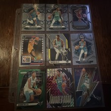 Brandon Miller 36 Basketball Card Lot; Base, Rookie, Insert, Parallel