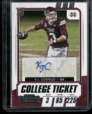 2021 Panini Contenders Draft Picks #304 K.J. Costello