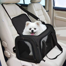 Dog Carrier Bag Soft Side Backpack Puppy Pet Carriers  Travel Products Airline