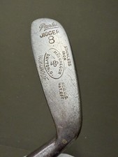 Antique Macgregor Peerless Jigger 8 Iron Hickory Wood Shaft Golf Club